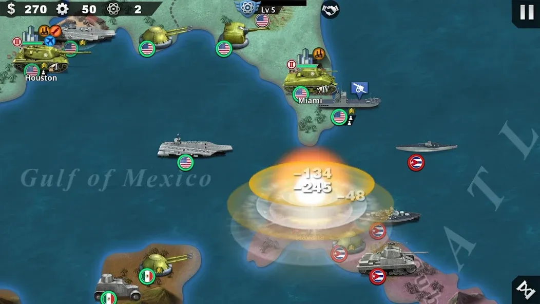 World Conqueror 4-WW2 Strategy [MOD: безлимитные деньги и открыты все уровни] (Бесплатно / APK) — скриншот 5