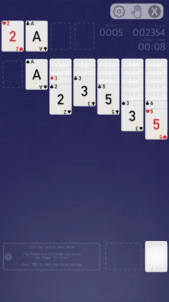 Solitaire - ASG [MOD: без рекламы и безлимитные подсказки] (Бесплатно / APK) — скриншот 2