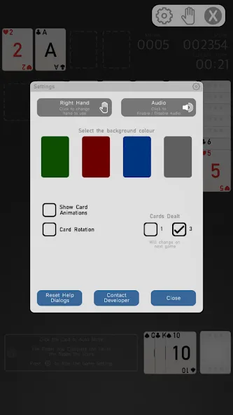 Solitaire - ASG [MOD: без рекламы и безлимитные подсказки] (Бесплатно / APK) — скриншот 3