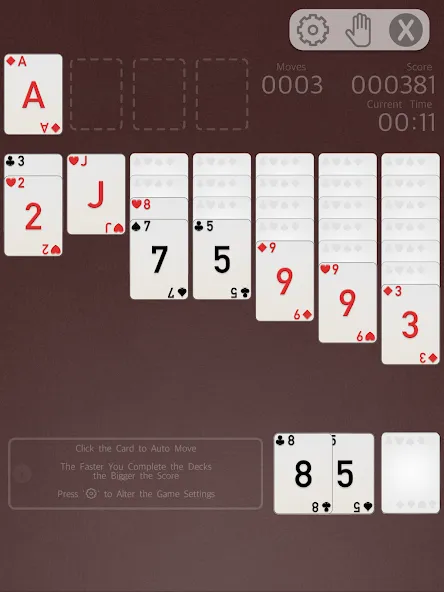 Solitaire - ASG [MOD: без рекламы и безлимитные подсказки] (Бесплатно / APK) — скриншот 5