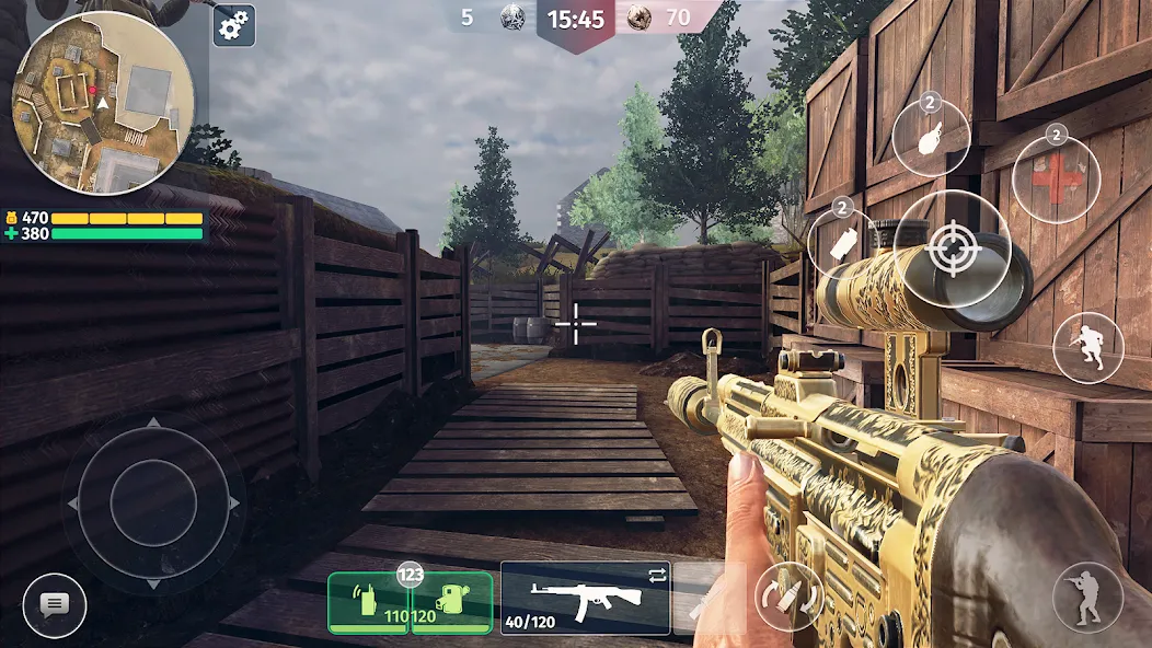 World War 2: Shooting Games [MOD: безлимитные патроны и все оружие] — Скачать бесплатно (APK) — скриншот 3
