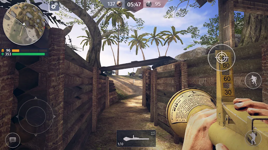 World War 2: Shooting Games [MOD: безлимитные патроны и все оружие] — Скачать бесплатно (APK) — скриншот 4