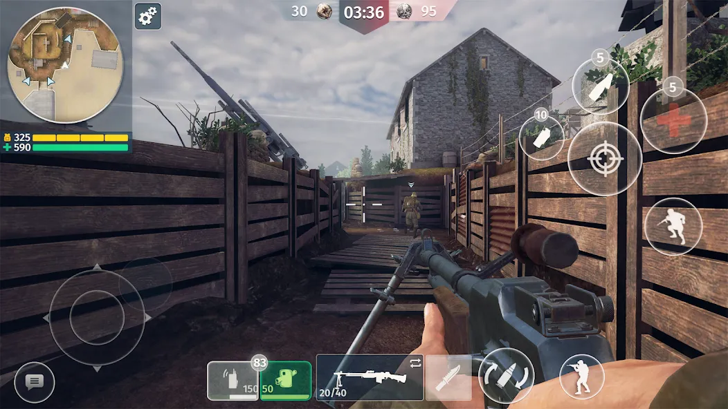 World War 2: Shooting Games [MOD: безлимитные патроны и все оружие] — Скачать бесплатно (APK) — скриншот 5