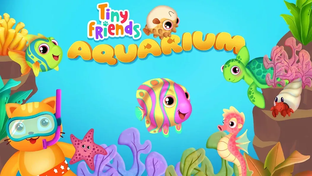 Baby Aquarium - Fish game [MOD: без рекламы и все рыбки открыты] (Бесплатно / APK) — скриншот 4