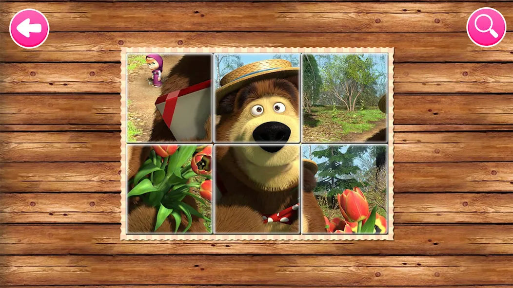 Скачать Masha and the Bear Educational [MOD: все обучающие задания открыты] на телефон — скриншот 3