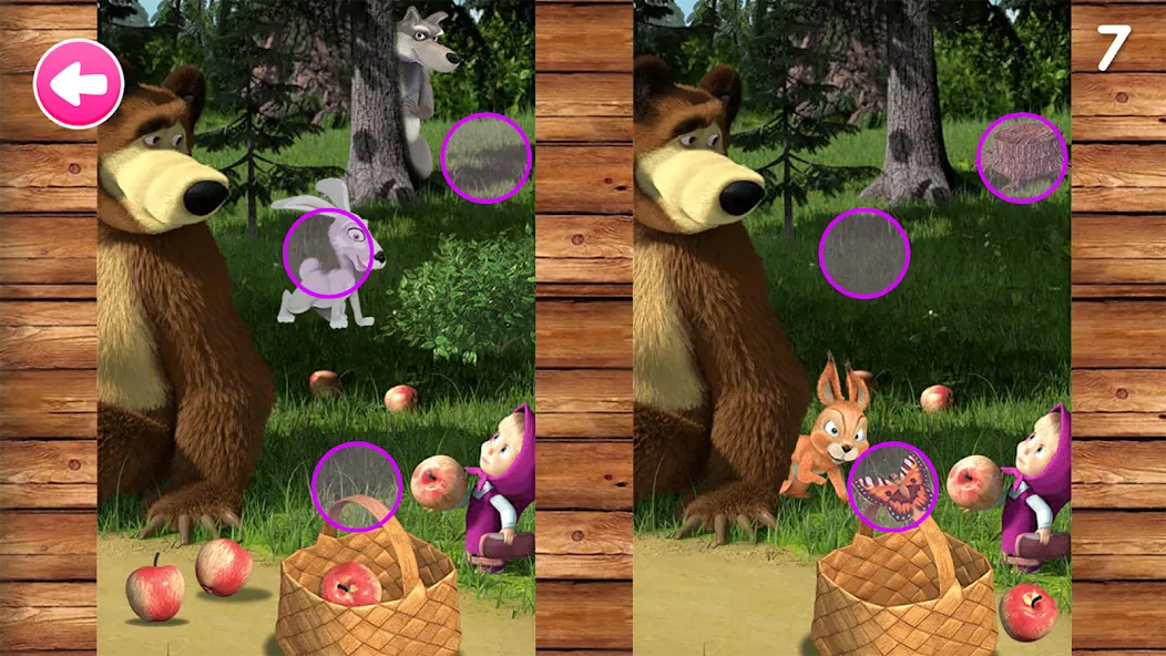 Скачать Masha and the Bear Educational [MOD: все обучающие задания открыты] на телефон — скриншот 4