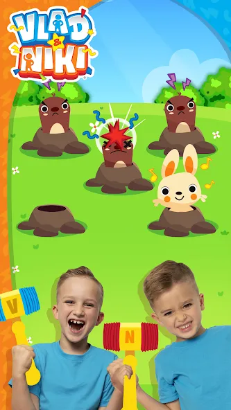 Vlad and Niki - Smart Games [MOD: открыты все уровни и режимы] последняя версия — скриншот 2