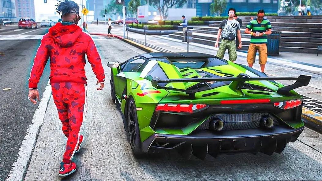 Скачать взлом Grand Theft Shooting Games 3D [MOD: безлимитные деньги и оружие] — скриншот 2