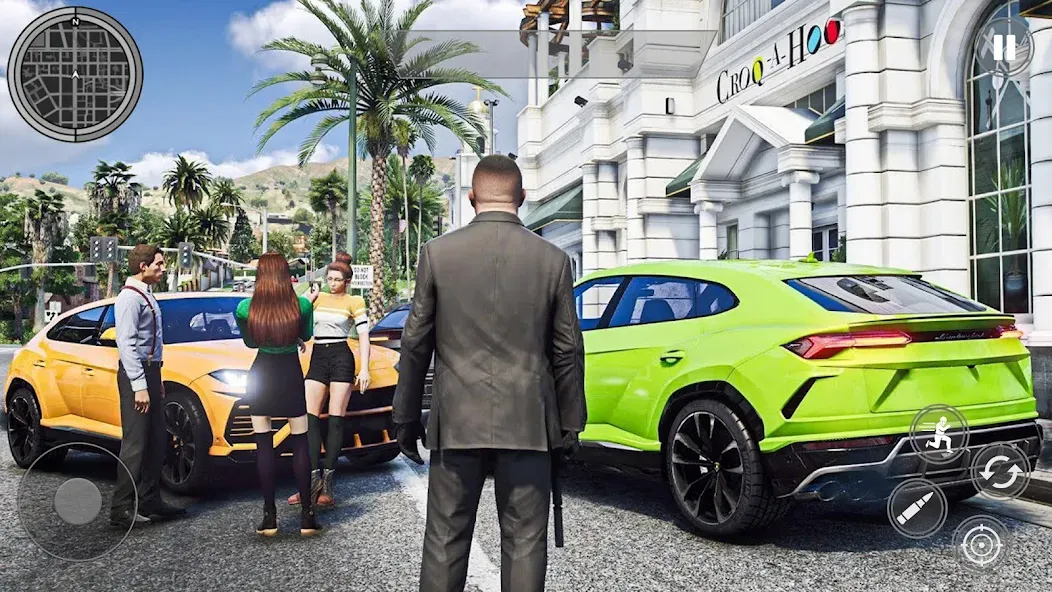 Скачать взлом Grand Theft Shooting Games 3D [MOD: безлимитные деньги и оружие] — скриншот 4