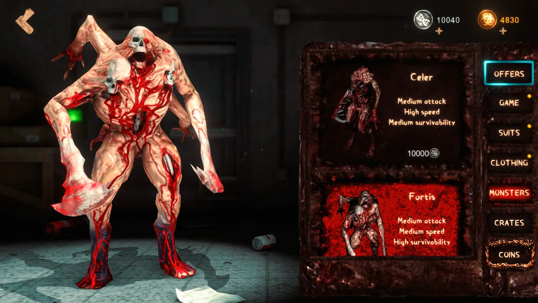 Mimicry: Online Horror Action [MOD: безлимитные ресурсы и усиленный персонаж] на Андроид — скриншот 2