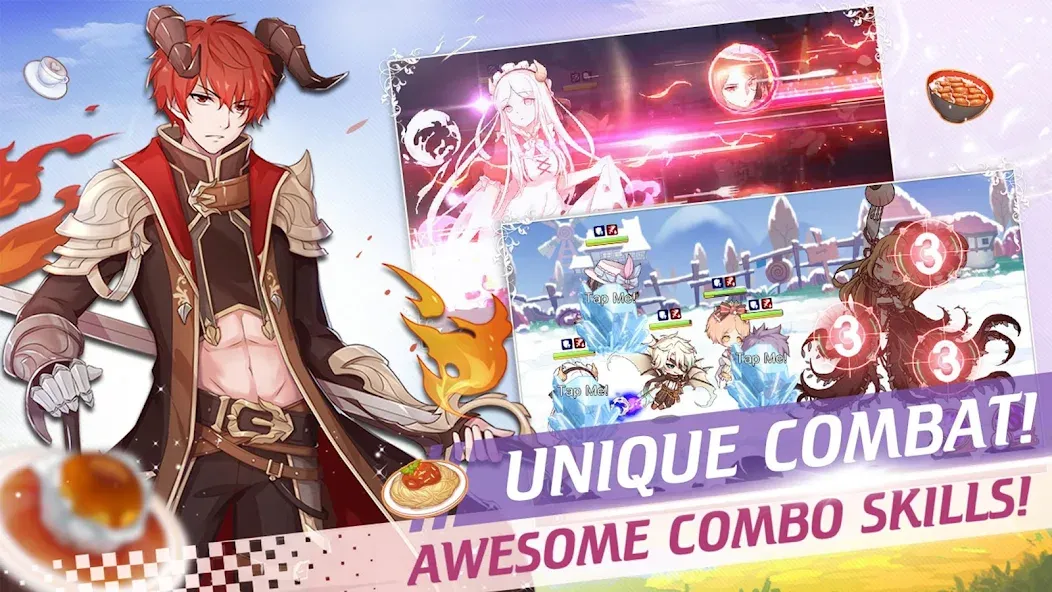 Food Fantasy [MOD: безлимитные деньги и алмазы] (Бесплатно / APK) — скриншот 4