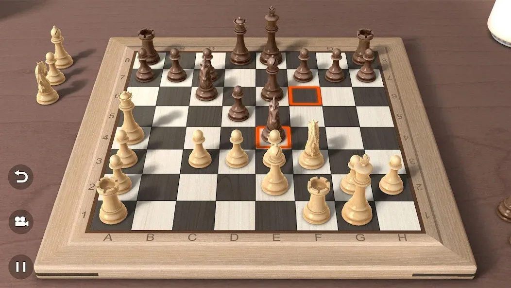 Скачать взлом Real Chess 3D [MOD: шахматные фигуры и доски разблокированы] — скриншот 1