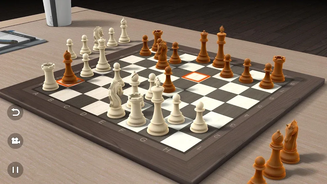 Скачать взлом Real Chess 3D [MOD: шахматные фигуры и доски разблокированы] — скриншот 5