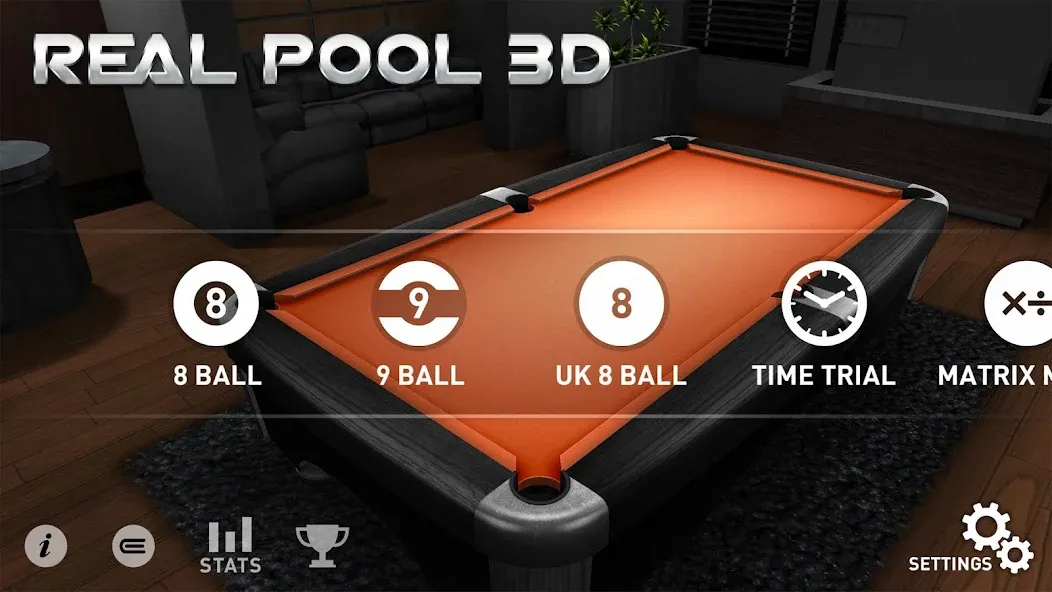 Real Pool 3D [MOD: безлимитные деньги и всё открыто] (Бесплатно / APK) — скриншот 4