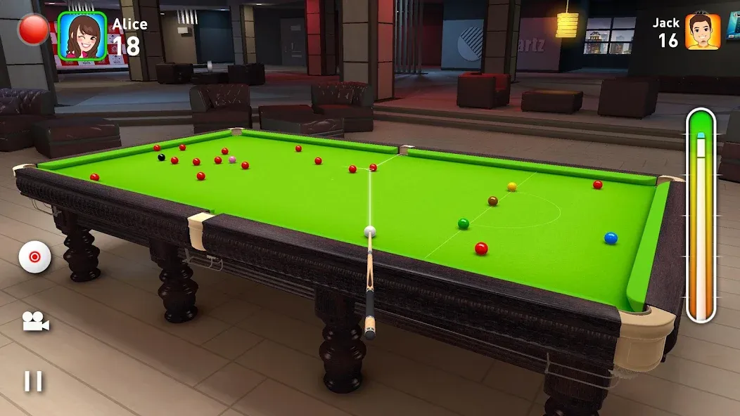 Real Snooker 3D [MOD: без рекламы и разблокированы столы] (Бесплатно / APK) — скриншот 1
