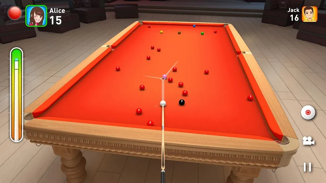 Real Snooker 3D [MOD: без рекламы и разблокированы столы] (Бесплатно / APK) — скриншот 4
