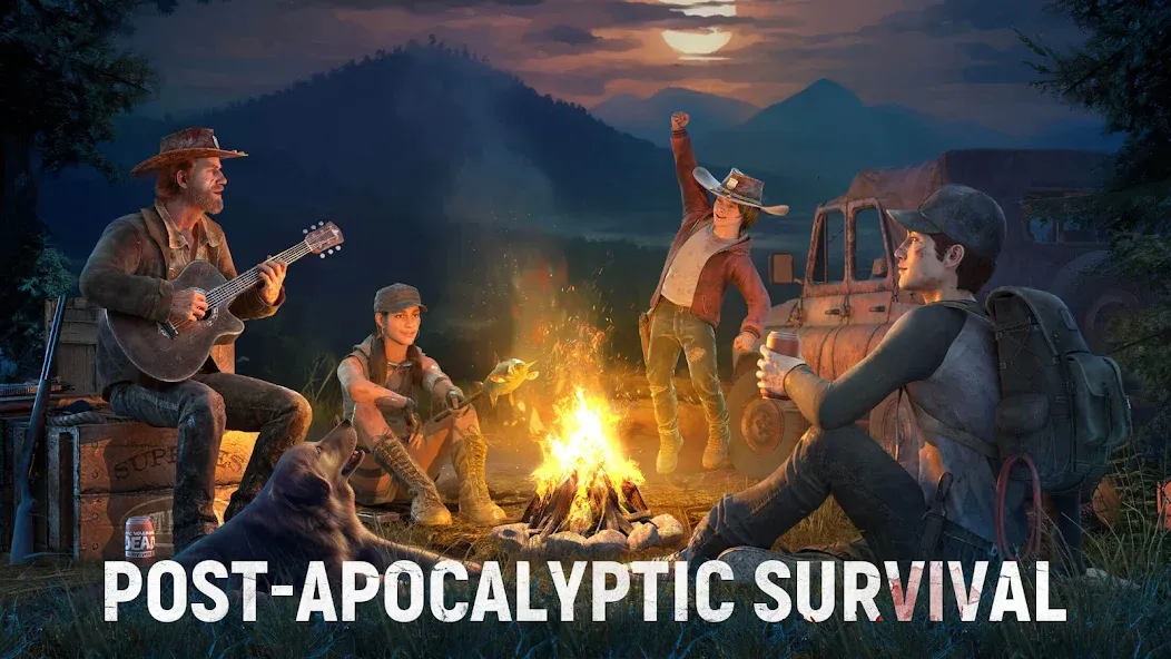 Скачать The Walking Dead: Survivors [MOD: безлимитные ресурсы и ускоренное строительство] — скриншот 2