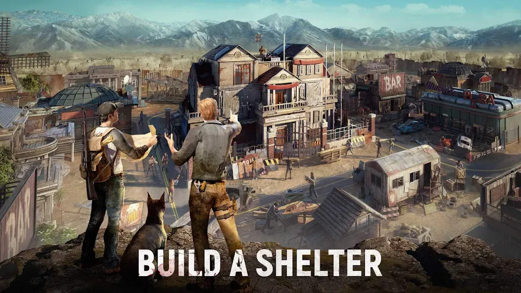 Скачать The Walking Dead: Survivors [MOD: безлимитные ресурсы и ускоренное строительство] — скриншот 5
