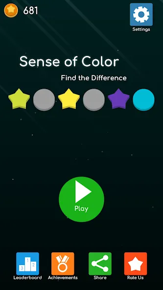 Скачать взлом Sense of Color - Find the Diff [MOD: без рекламы и все уровни открыты] — скриншот 1