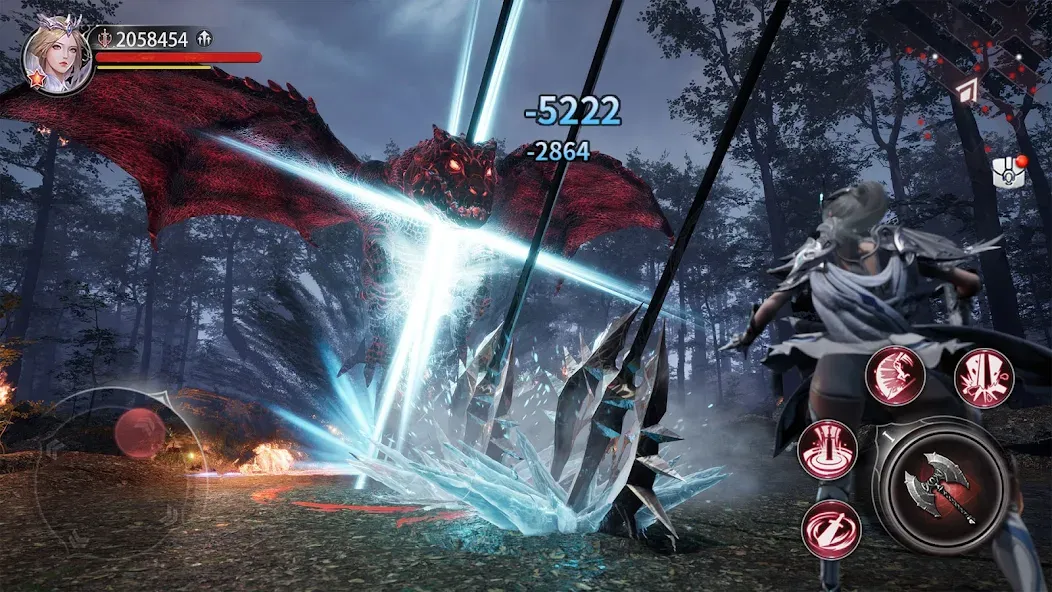 Immortal Awakening [MOD: много золота и алмазов] — Скачать бесплатно (APK) — скриншот 5