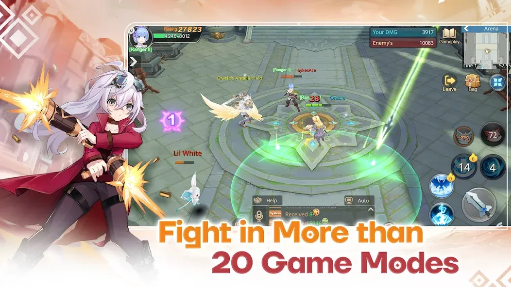 Guardians of Cloudia [MOD: безлимитные ресурсы и премиум доступ] (Бесплатно / APK) — скриншот 4