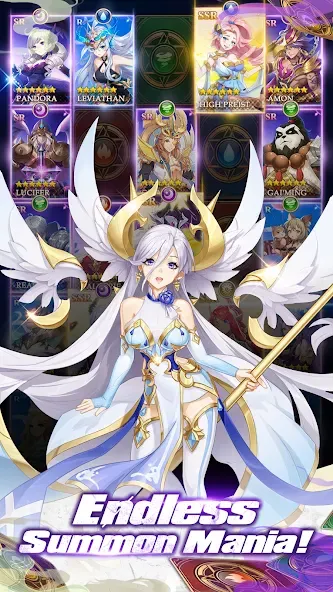 League of Pantheons [MOD: безлимитные ресурсы и усиленные герои] (Бесплатно / APK) — скриншот 2