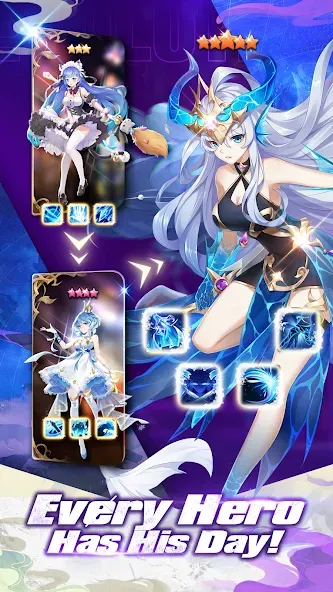 League of Pantheons [MOD: безлимитные ресурсы и усиленные герои] (Бесплатно / APK) — скриншот 4