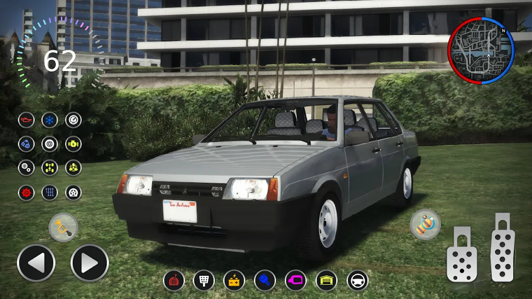 Скачать 21099 Lada: Russian Racer Max [MOD: безлимитные деньги и топливо] — скриншот 1