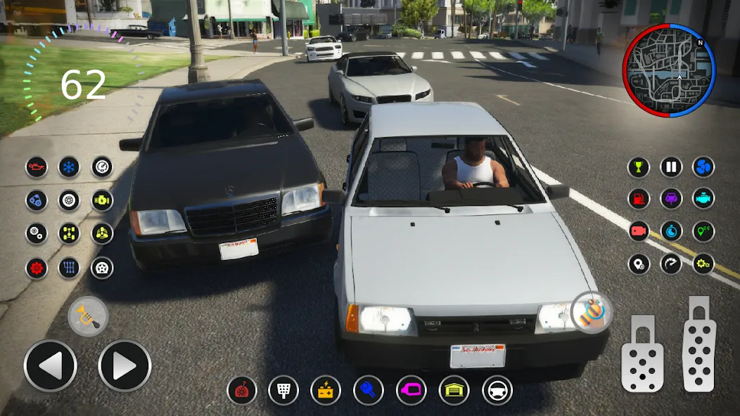 Скачать 21099 Lada: Russian Racer Max [MOD: безлимитные деньги и топливо] — скриншот 3