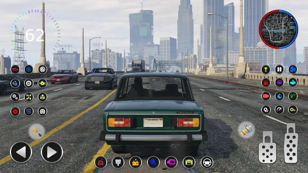 Скачать 2106 VAZ: Lada Drift & Racing [MOD: много денег и все машины] — скриншот 2