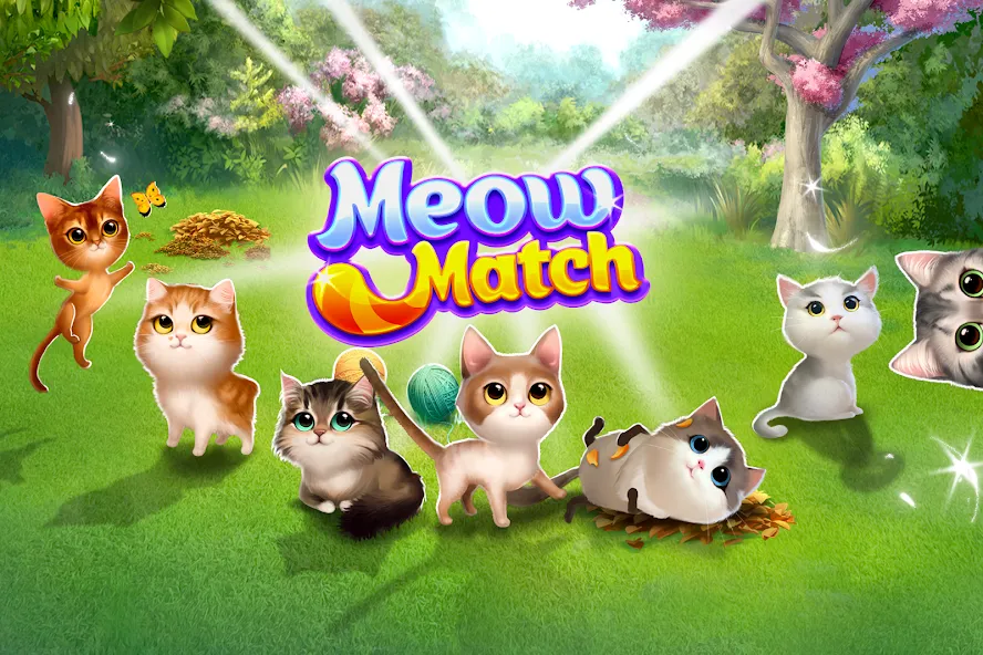 Meow Match [MOD: безлимитные монеты и жизни] на Андроид — скриншот 3