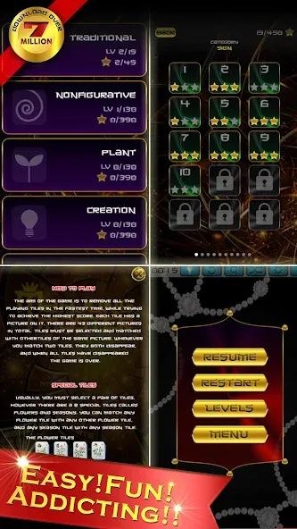Mahjong Master [MOD: без рекламы и подсказки доступны] на Андроид — скриншот 5