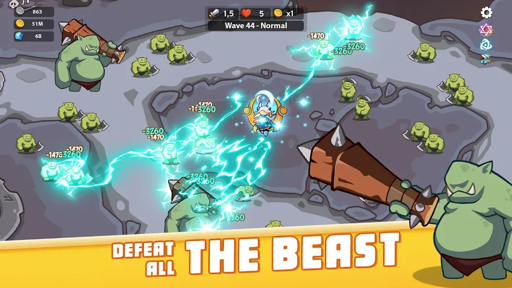 Empire Survivor: Idle Defense [MOD: безлимитные ресурсы и усиленная защита] (Бесплатно / APK) — скриншот 2