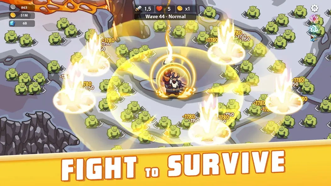 Empire Survivor: Idle Defense [MOD: безлимитные ресурсы и усиленная защита] (Бесплатно / APK) — скриншот 5