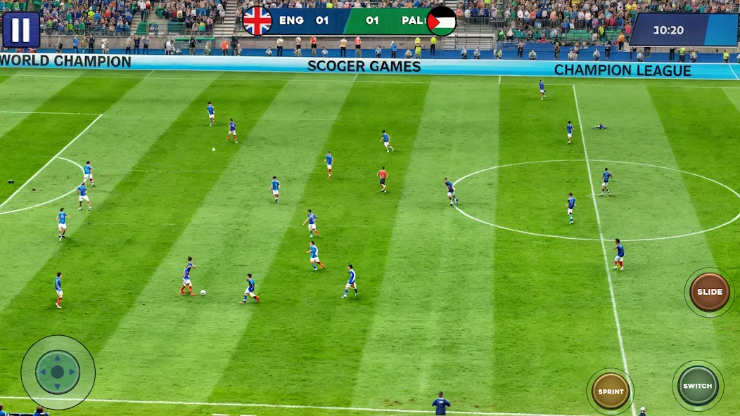 Soccer Games Football League [MOD: безлимитные деньги и все команды открыты] (Бесплатно / APK) — скриншот 2