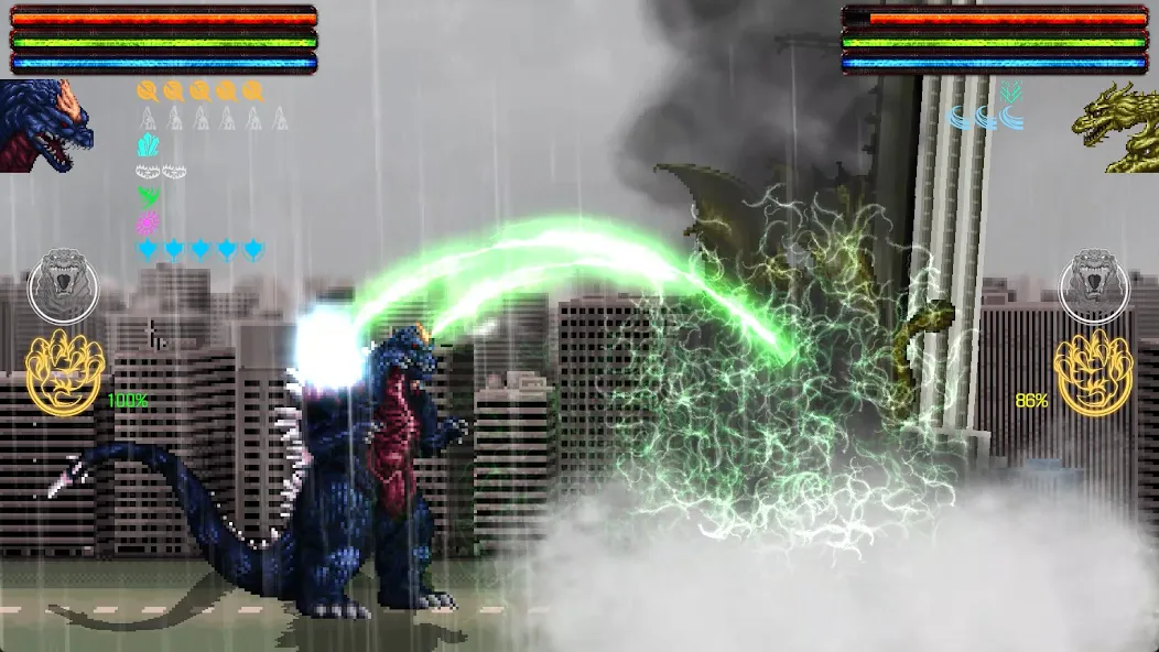 Скачать взлом Godzilla: Omniverse [MOD: безлимитные деньги и все монстры] — скриншот 4