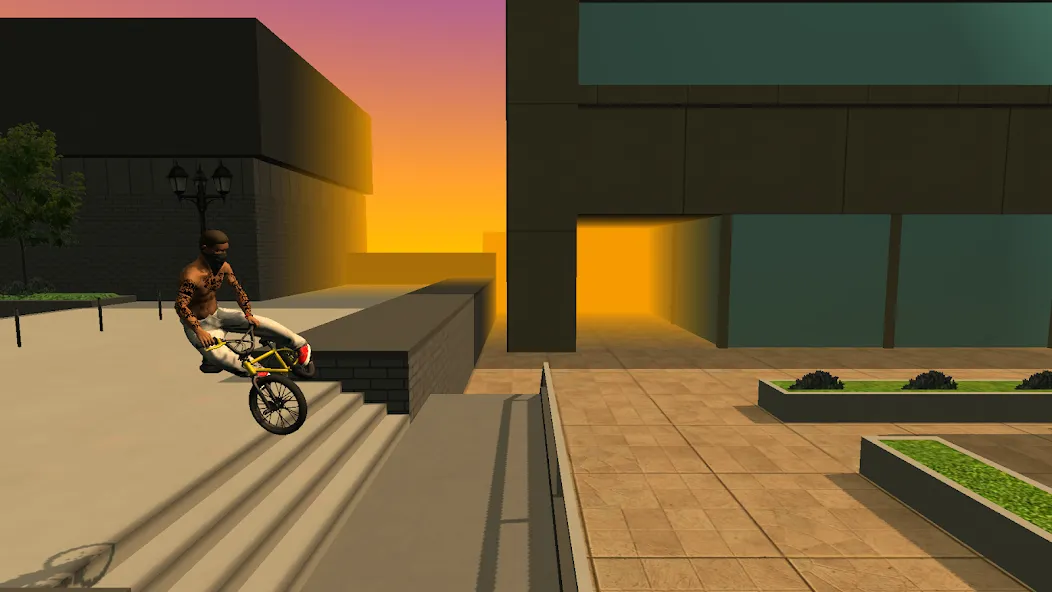 Скачать Street Lines: BMX [MOD: безлимитные деньги и открыты все уровни] на телефон — скриншот 2