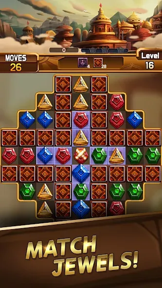 Fantastic Jewel Lost Kingdom [MOD: бесконечные жизни и подсказки] — Скачать бесплатно (APK) — скриншот 4