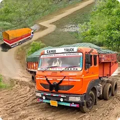Скачать Cargo Truck Simulator Games 3D [MOD: безлимитные деньги и топливо] на телефон