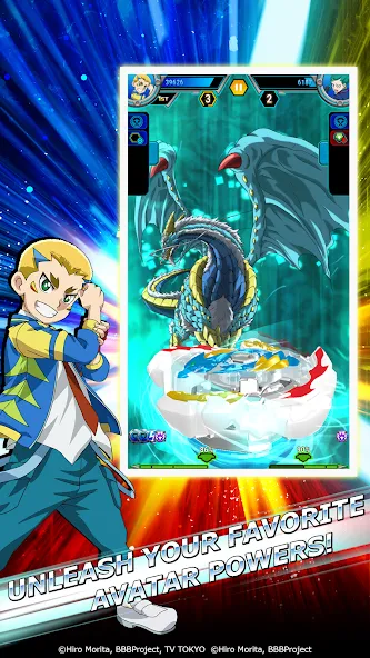 Скачать Beyblade Burst Rivals [MOD: безлимитные деньги и усиленные бейблейды] на телефон — скриншот 5