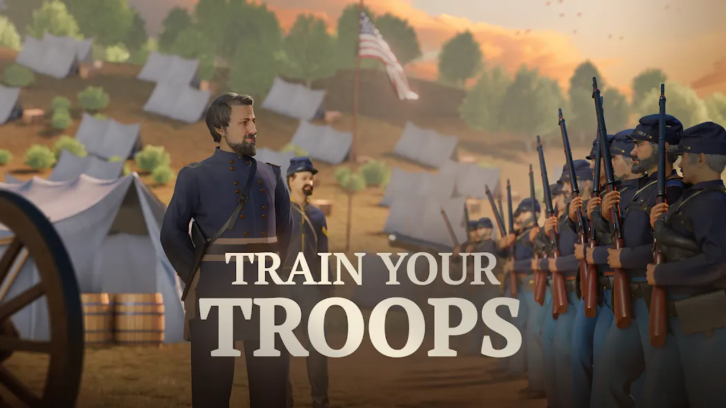 War and Peace: Civil War [MOD: безлимитные ресурсы и быстрая прокачка] последняя версия — скриншот 3