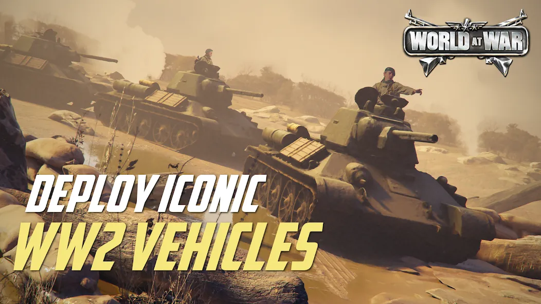 World at War: WW2 Strategy [MOD: безлимитные ресурсы и мощная армия] последняя версия — скриншот 3