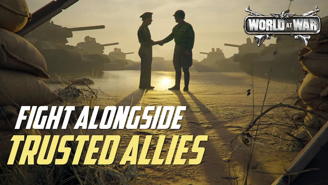 World at War: WW2 Strategy [MOD: безлимитные ресурсы и мощная армия] последняя версия — скриншот 4