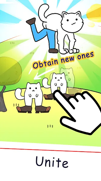 Cat Game Purland offline games [MOD: безлимитные монеты и все котики открыты] (Бесплатно / APK) — скриншот 1