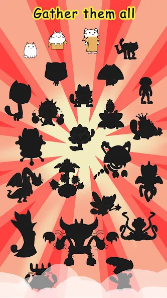 Cat Game Purland offline games [MOD: безлимитные монеты и все котики открыты] (Бесплатно / APK) — скриншот 4