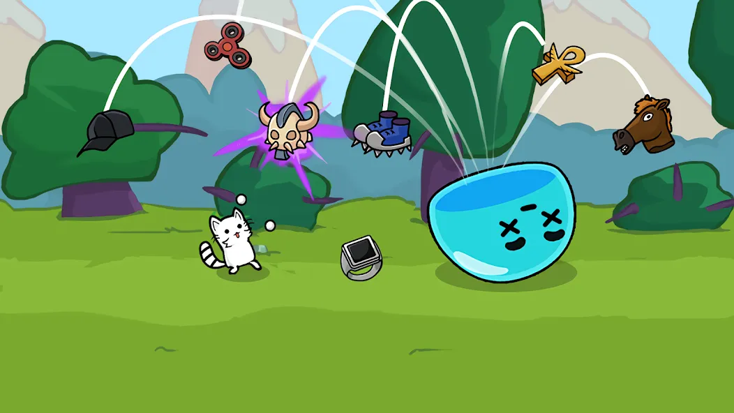Скачать Stickman Cat Gun offline games [MOD: без рекламы и бесконечные патроны] — скриншот 3