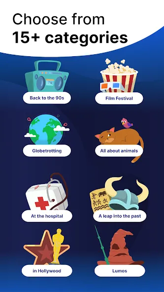 Скачать взлом Erudite: Trivia Game & Quiz [MOD: без рекламы и все вопросы открыты] — скриншот 3
