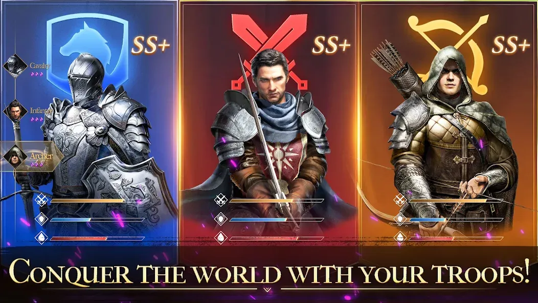 Rising: War for Dominion [MOD: безлимитные ресурсы и усиленная армия] — Скачать бесплатно (APK) — скриншот 2