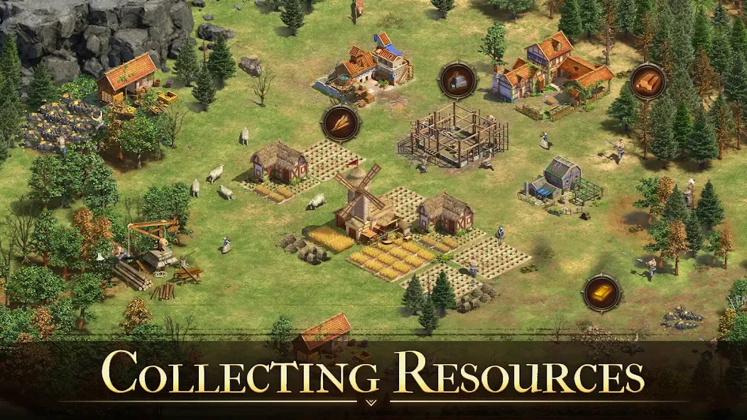 Rising: War for Dominion [MOD: безлимитные ресурсы и усиленная армия] — Скачать бесплатно (APK) — скриншот 3