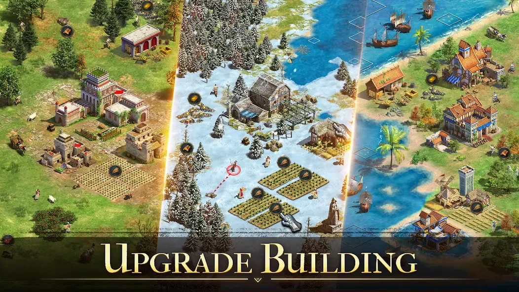 Rising: War for Dominion [MOD: безлимитные ресурсы и усиленная армия] — Скачать бесплатно (APK) — скриншот 4